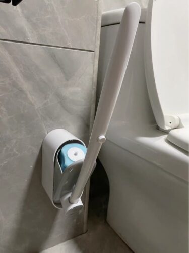 CleanWand™- Disposable Toilet Cleaning System (32 Brushes included) photo review